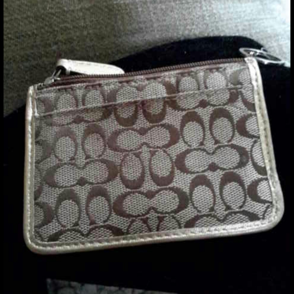 Coach change purse